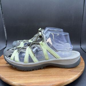 Keen Whisper Womens Size 9.5 Closed Toe Slide Sandals Teal Gray Water Shoes 5127